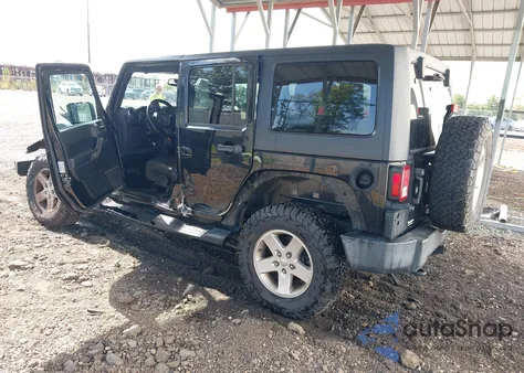 2017 Jeep Wrangler Unlimited Sport 4X4 из США, поврежденный, VIN 1C4BJWDG8HL622114